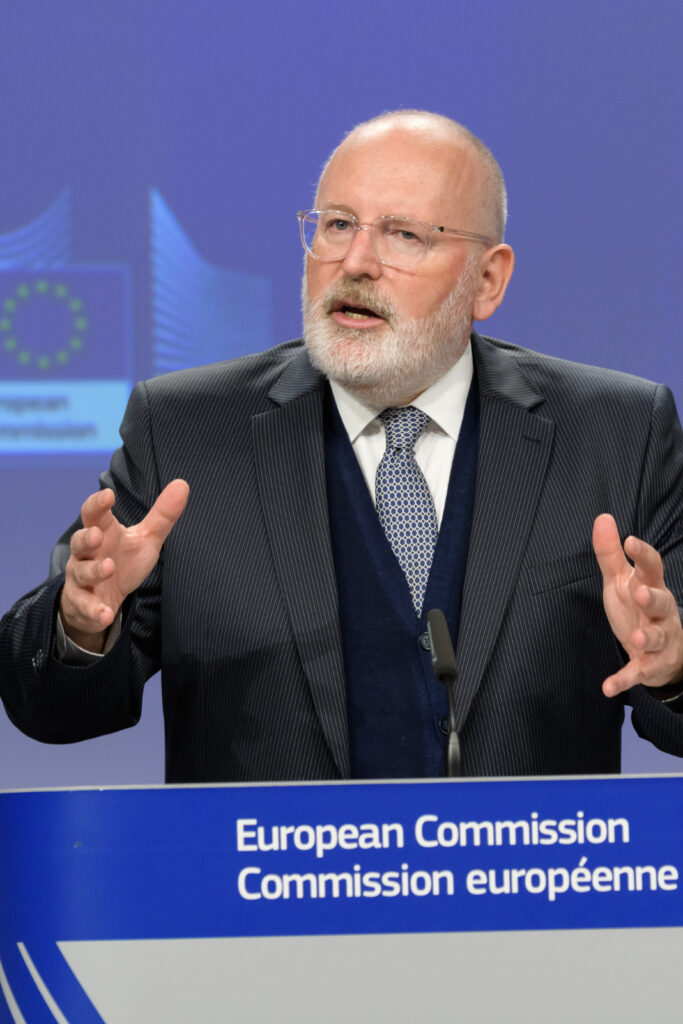 Frans Timmermans, Executive Vice-President of the European Commission in charge of the European Green Deal EU